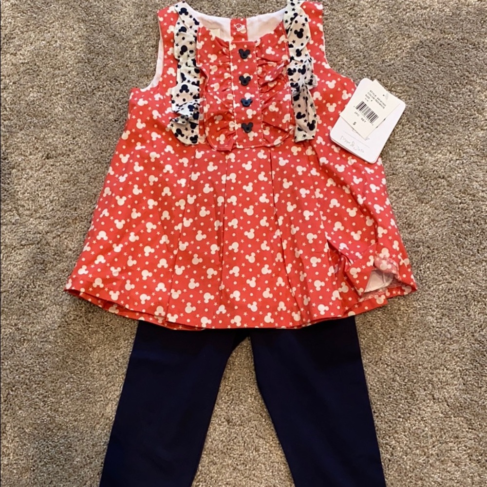 NWT Disney Tunic Set